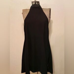 Lulu's Black Halter Mini Dress